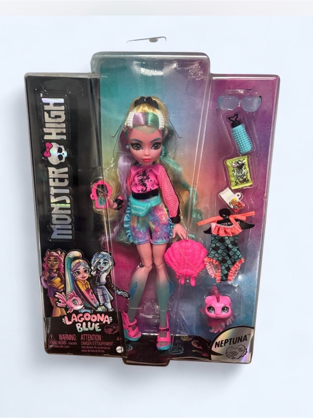 Monster High Generation 3 Lagoona Blue doll. NIB